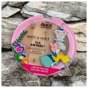 Alice in Wonderland x Wet n Wild Mad Hatter Tea Anyone 4 in 1 Bronzer Palette